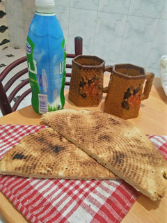 صورة لوصفة كسرة ولبن
