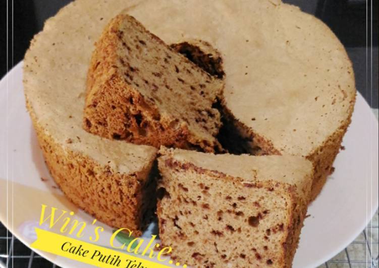 Resep Cake Putih Telur, Bisa Manjain Lidah