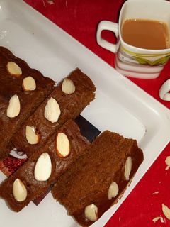 A picture of Tea cake with tea time.