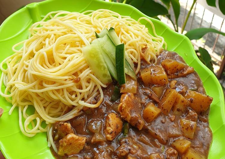 Resep Jjangmyeon kearifan lokal yang Enak Banget