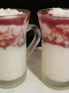 Csokilikőrös tejberizs recept fotója