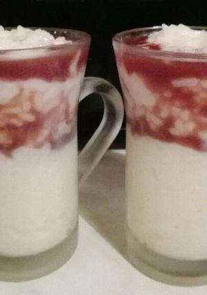 Csokilikőrös tejberizs recept fotója
