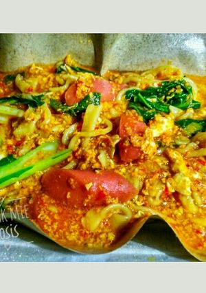 Foto resep Seblak mie sosis
