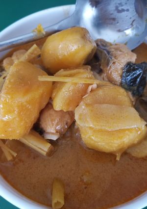 Hình của món Cà Ri Gà.
