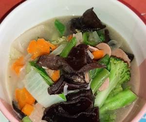Masakan Populer Sop Jamur Kuping Enak Sederhana