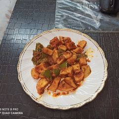 Aloo ShimlaMirch/ Capsicum A picture of Aloo ShimlaMirch/ Capsicum.