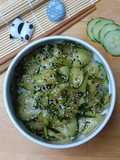 🌿Salade de Concombre aux Graines de Sésame (Sauce Japchae)