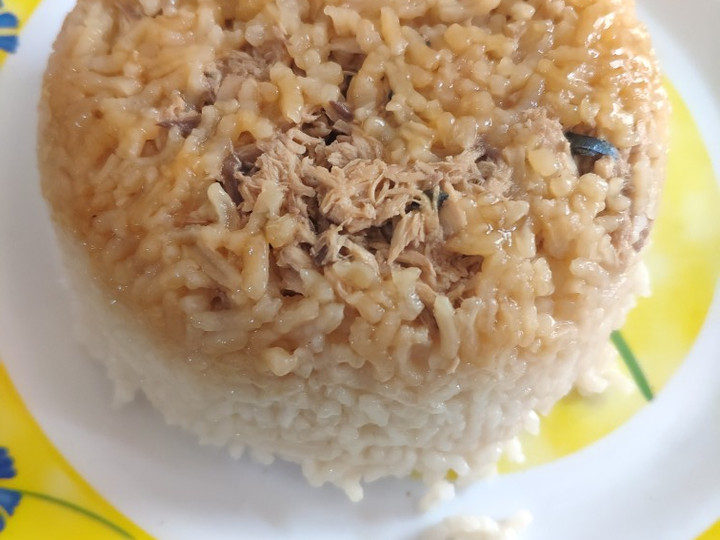 Resep Nasi tim ayam ikan kembung yang Lezat