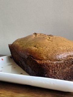 Foto de Bolo de pasta de amendoim e chocolate 70%