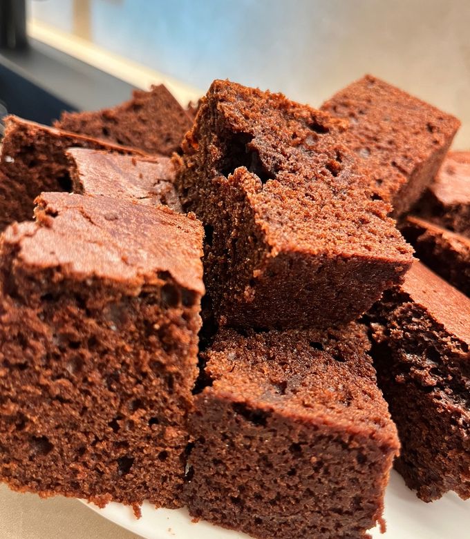 Foto di Brownie di riciclo