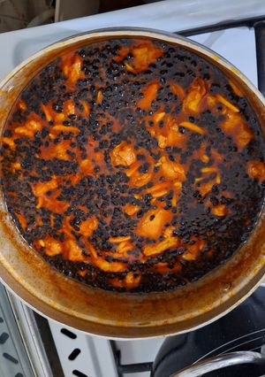 عکسی از دستور خورش خلال