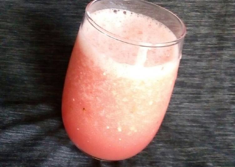Recipe of Perfect Weter Mellon juice Cooking Basics for Beginners