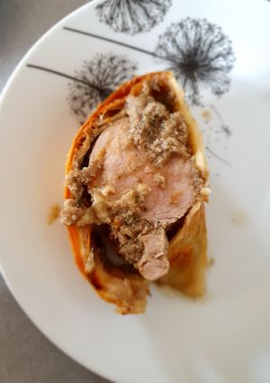 Une photo de Filet mignon champi en croûte