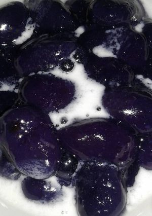 Foto resep Bubur Candil Ubi Ungu