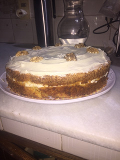Una foto de Torta de zanahoria 🥕