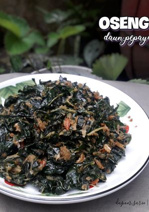 Foto resep Oseng Daun Pepaya Tidak Pahit