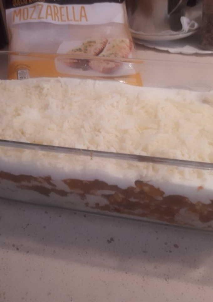 Una foto de Lasaña de pollo y verduras