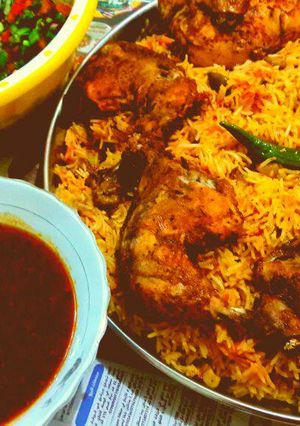 صورة لوصفة كبسة على طريقتي 😍😋