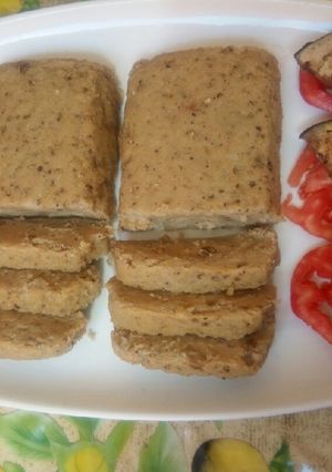 Une photo de Flan à l'aubergine 🍆🍆