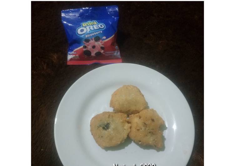 Bagaimana Membuat 162. Oreo Goreng wijen Anti Gagal