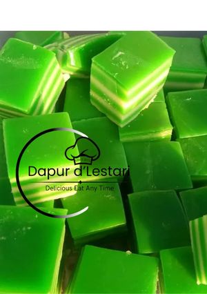 Foto resep Kue Lapis Legit (Hijau Putih)