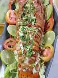 กุ้งมังกรนึ่งมะนาว