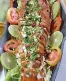 กุ้งมังกรนึ่งมะนาว
