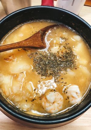 Hình của món Cháo Súp eatclean keto khoai từ siêu ngon.