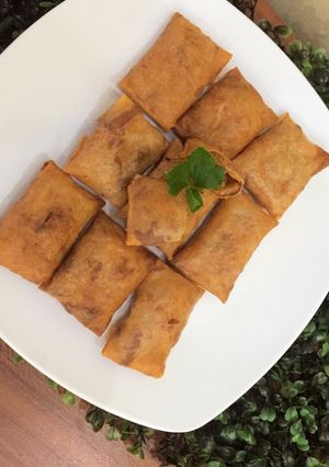 Foto resep Lumpia bihun ayam sosis