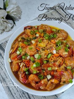 Foto resep Tumis Udang Bawang Putih