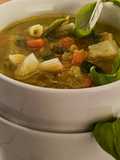 Zupa minestrone (Książka Thermomix)