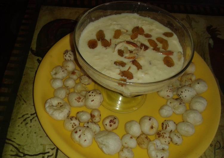 Makhana kheer