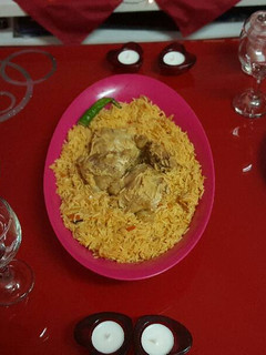 صورة لوصفة الكبسة السعودية بالدجاج على طريقتي 🐓😋