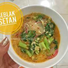 A picture of Seblak Setan.
