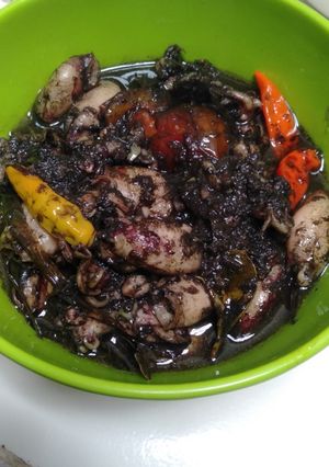 Foto resep Tumis cumi hitam