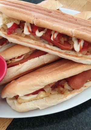 Φωτογραφία της συνταγής Hot dogs με πατάτες! 🌭🌭🌭