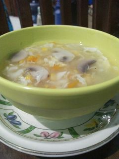 Foto resep Sup cream mushroom