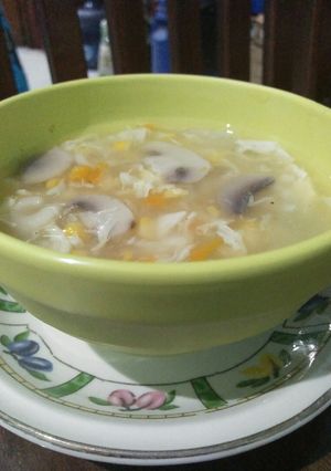 Foto resep Sup cream mushroom