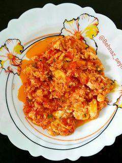 عکسی از دستور شک شوکا (املت عربی)