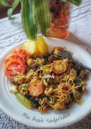 Foto resep Mie Aceh Sederhana (#pr_homemadestreetfood)
