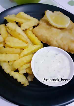 Foto resep Fish n Chips (resep by Susie Agung on Instagram)