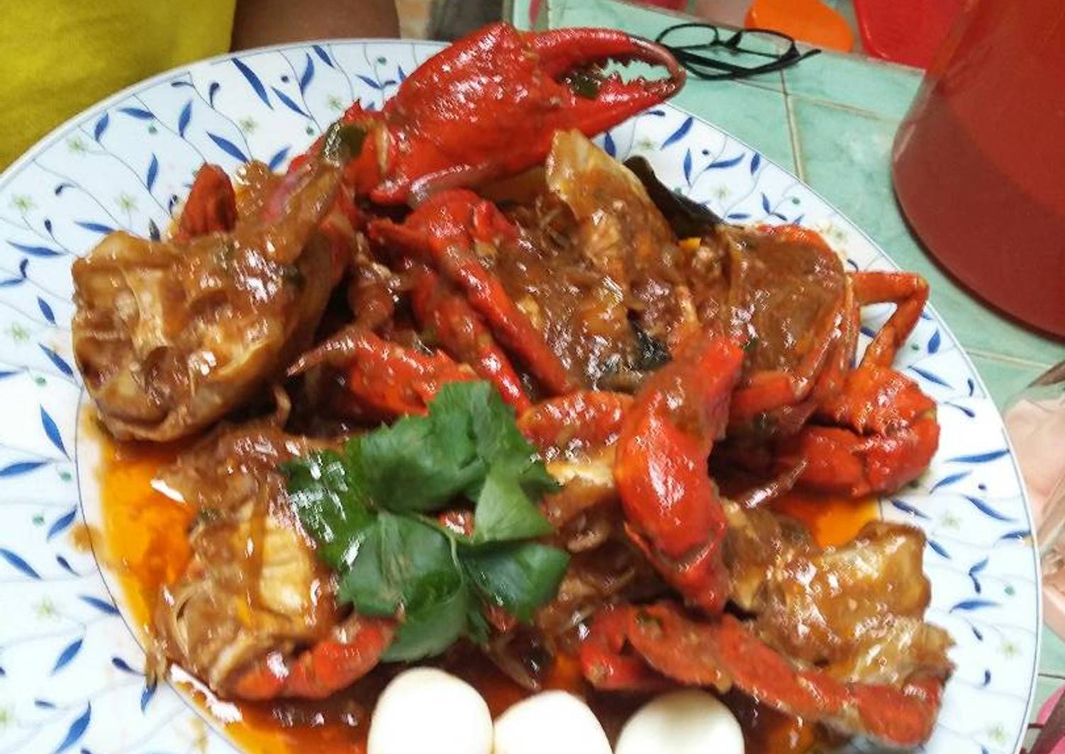 Resep 5. Kepiting Saos Asam Manis oleh Rini Marcello - Cookpad