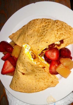 A picture of Bacon & Egg Breakfast Wrap.