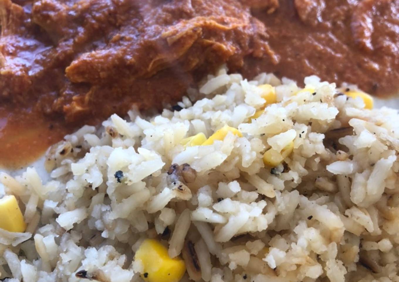 Pollo encacahuatado