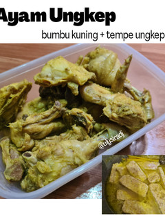 Foto resep Ayam Ungkep Bumbu Kuning