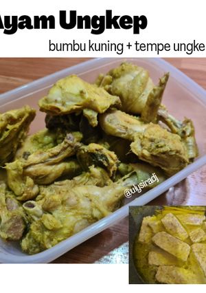 Foto resep Ayam Ungkep Bumbu Kuning