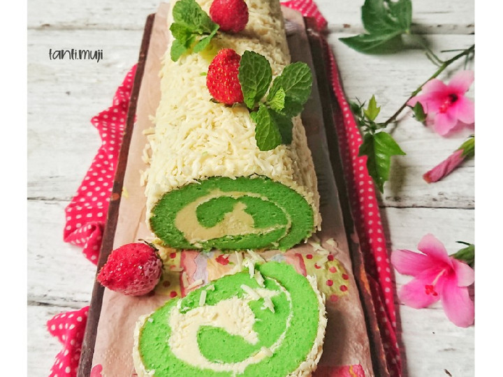Resep Bolu Gulung Pandan Keju yang Lezat Sekali