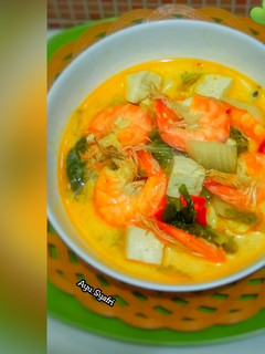 Foto resep Lodeh Udang Sawi Tahu