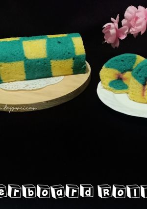 Foto resep Checkerboard rollcake