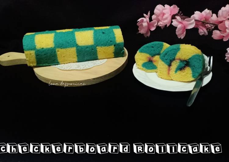 Checkerboard rollcake